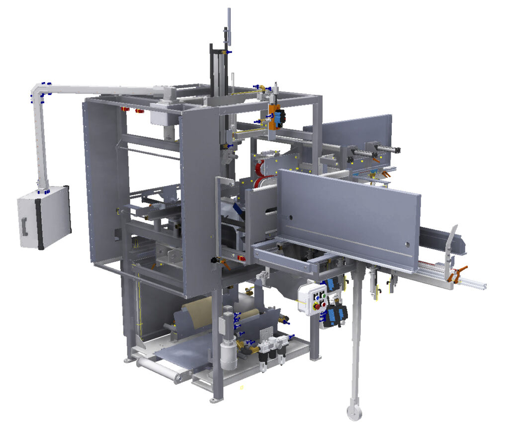 Bliss Former for Bag-in-Box style cases, such as for institutional size sauce boxes.